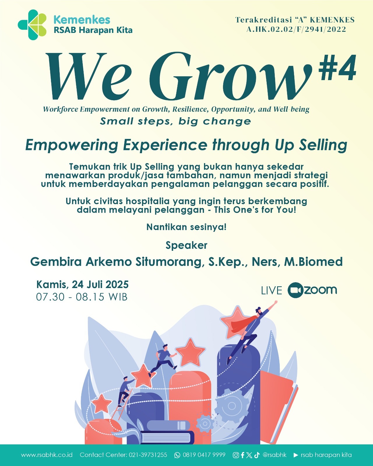 WE GROW Batch IV – Empowering Experience Through Upselling