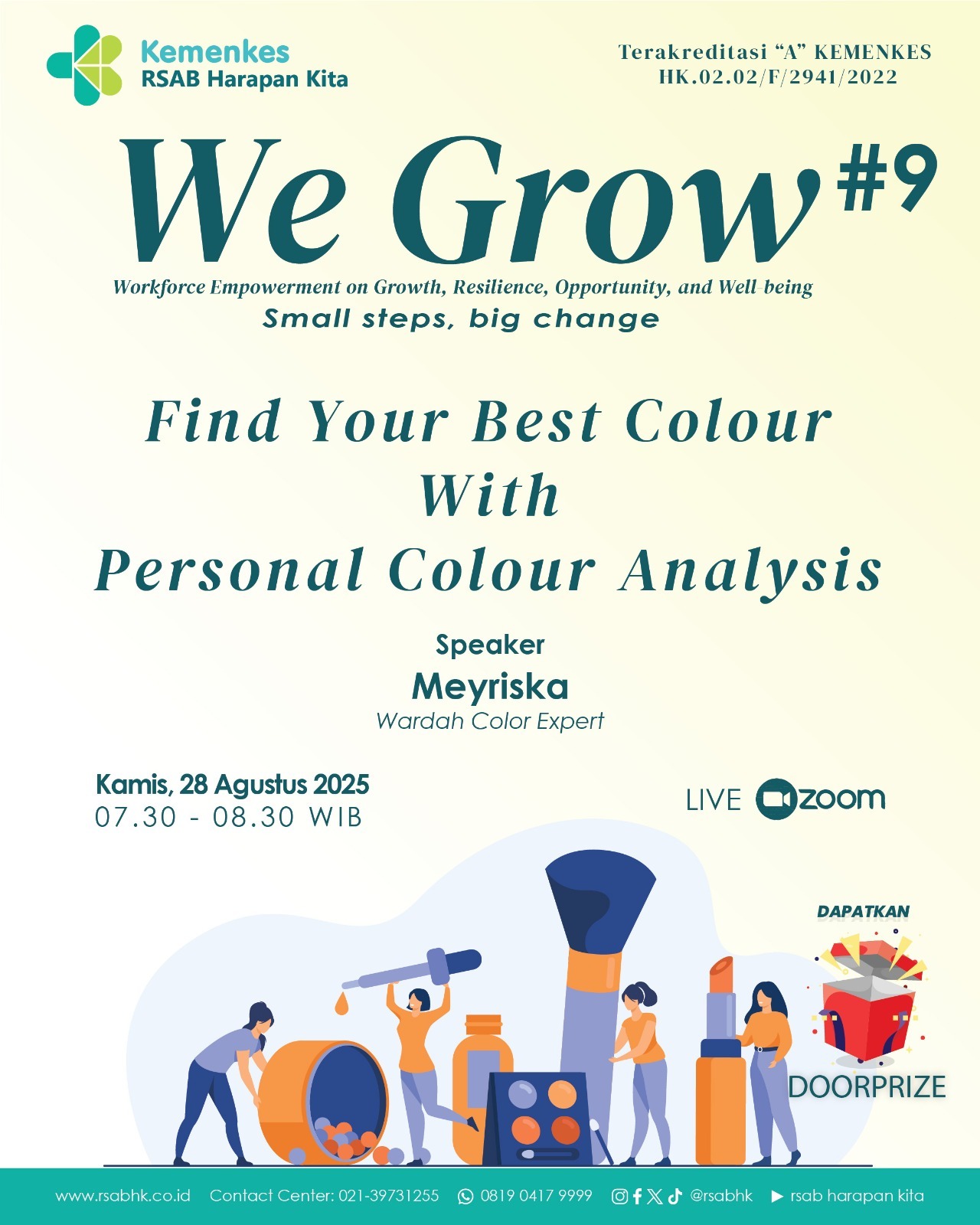 We Grow Batch IX – Find Your Best Colour With Personal Colour Analysis