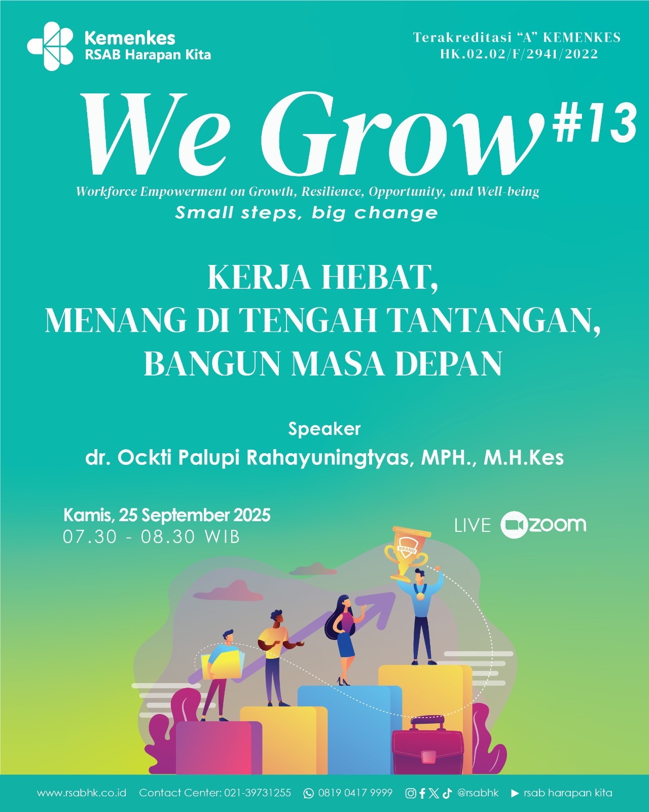 We Grow Batch XIII – Kerja Hebat, Menang di Tengah Tantangan, Bangun Masa Depan