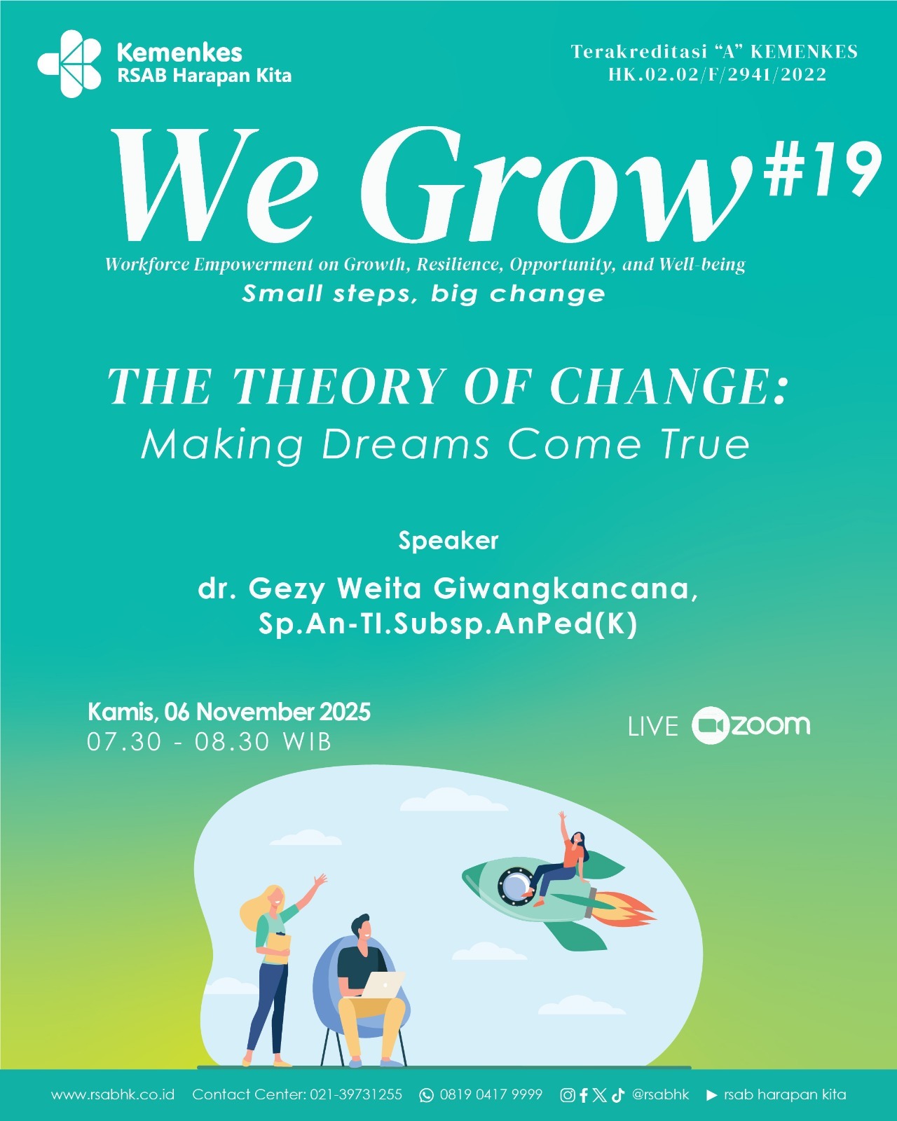 We Grow Batch #19 – The Theory of Change: Making Dreams Come True