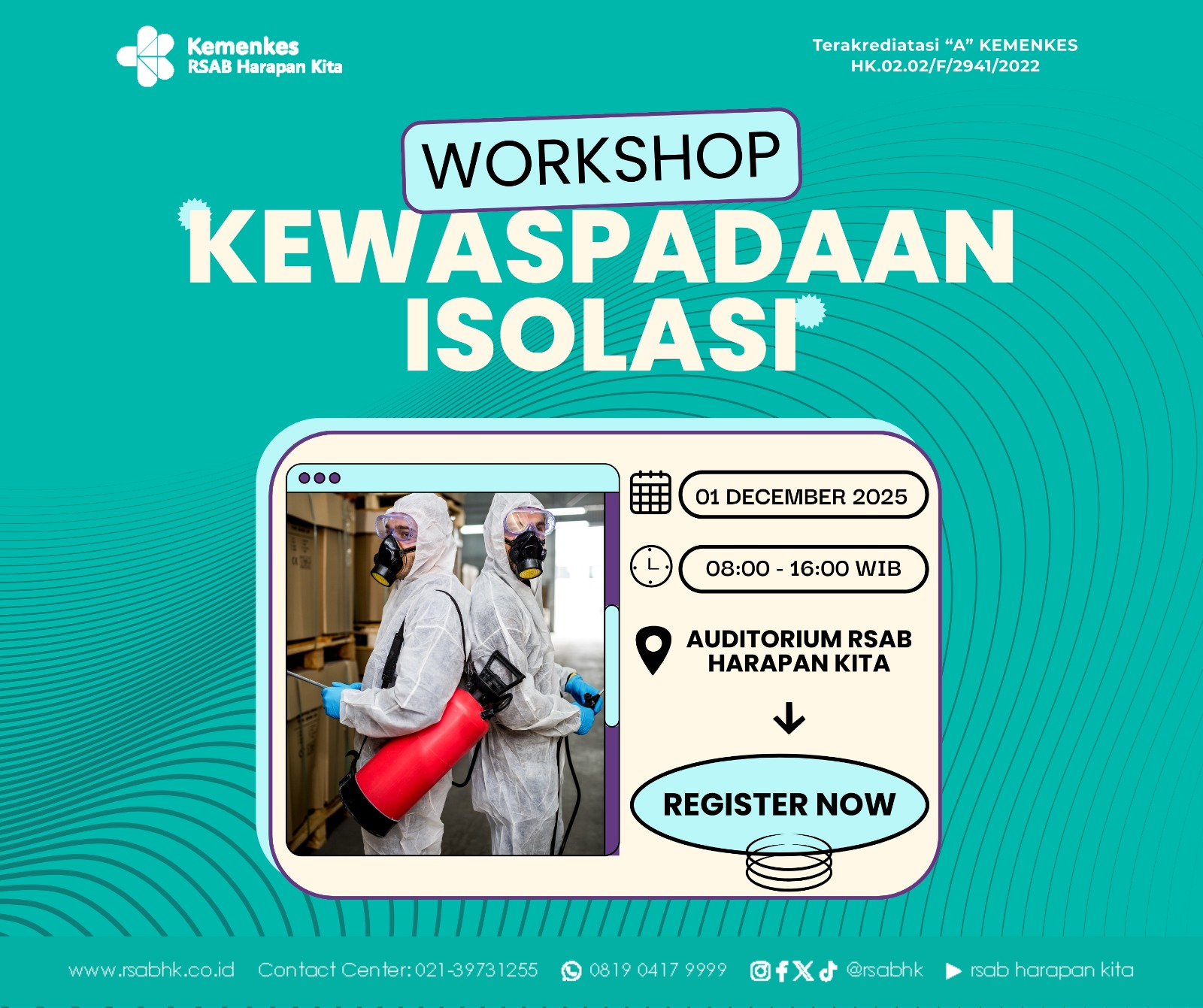 Workshop Kewaspadaan Isolasi Tahun 2025