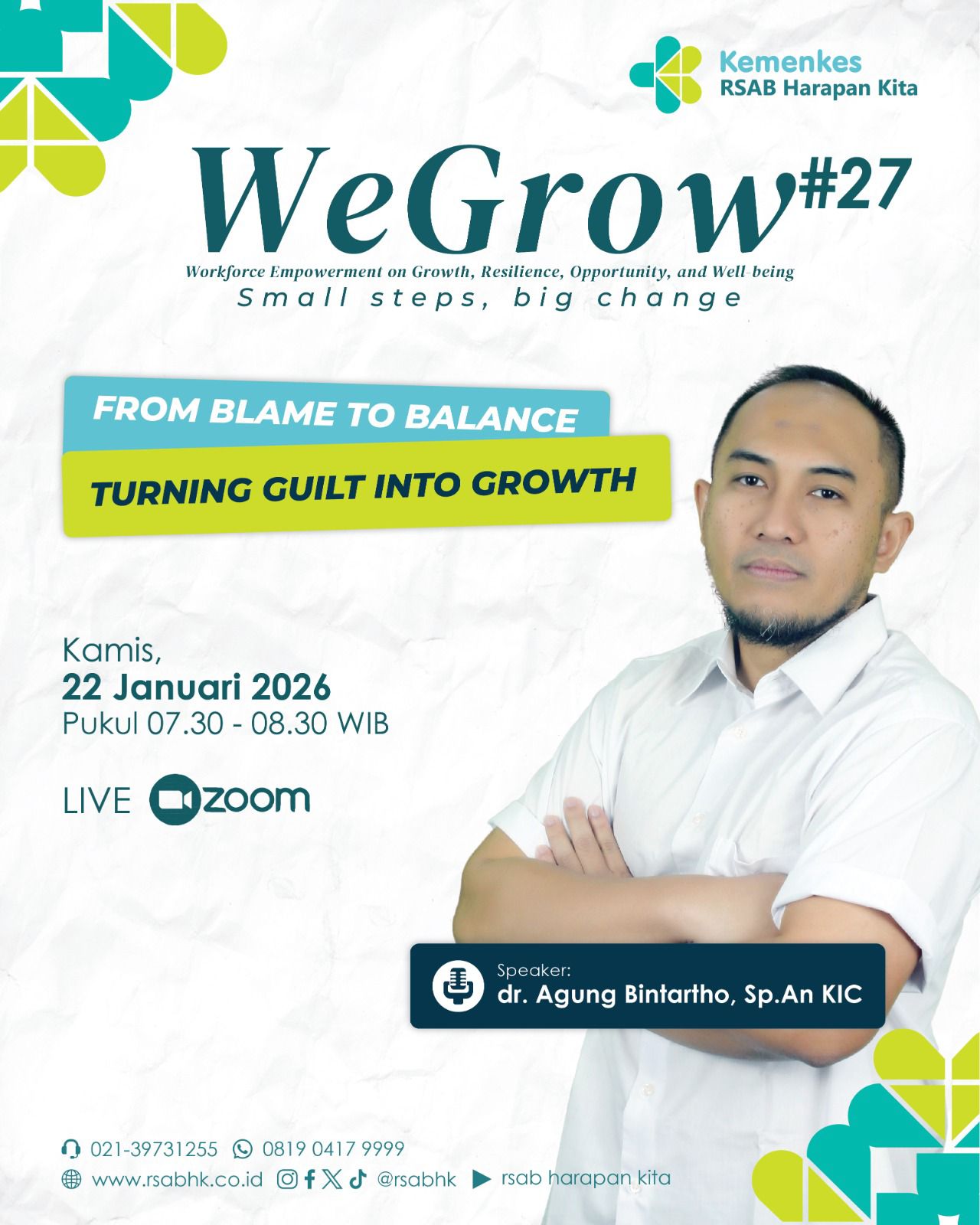 We Grow Batch #27 From Blame to Balance – Turning Guilt into Growth
