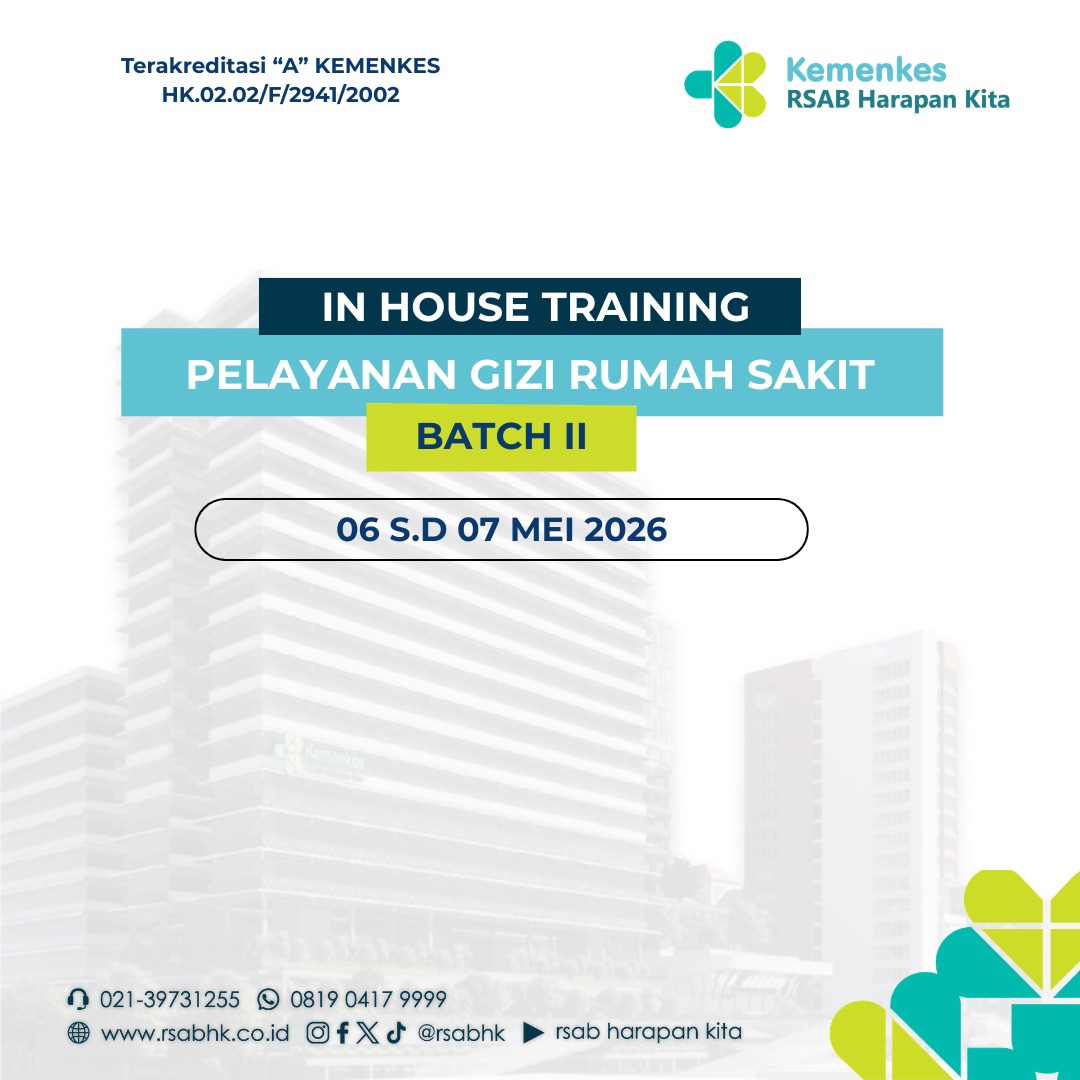 In House Training Pelayanan Gizi Rumah Sakit Batch II