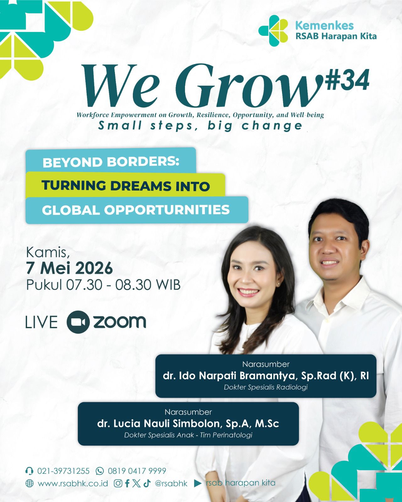 WE GROW #34 Beyond Borders: Turning Dreams into Global Opportunities