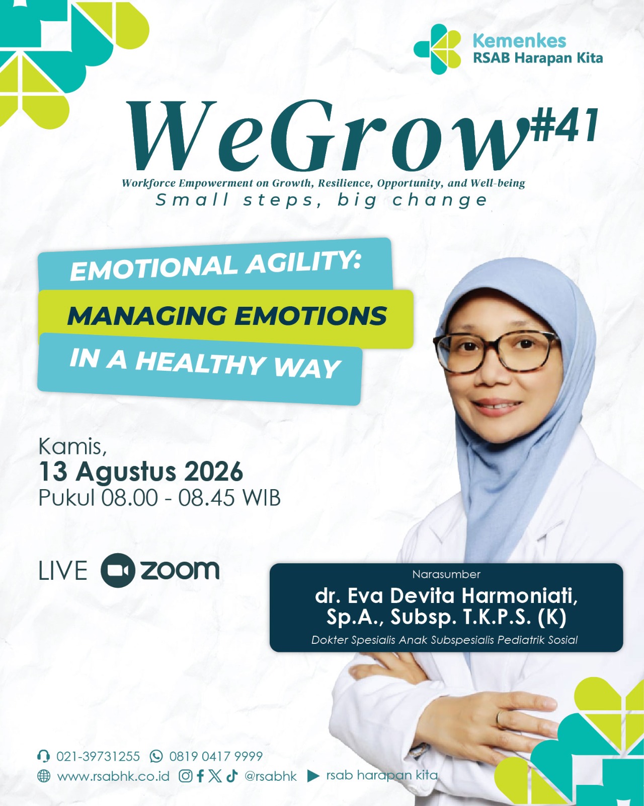 WE GROW #41 Emotional Agility: Managing Emotions in a Healthy Way